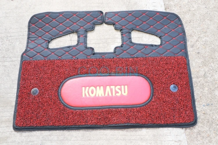 Для KOMATSU PC v PC56-7 60-7 PC-5-6-7-8 экскаватор кабина напольный коврик Педали колодки экскаватор поставки
