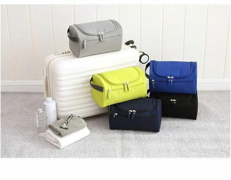 

US Men Women Travel Toiletry Organizer Box Shaving Cosmetic Case Waterproof Bags
