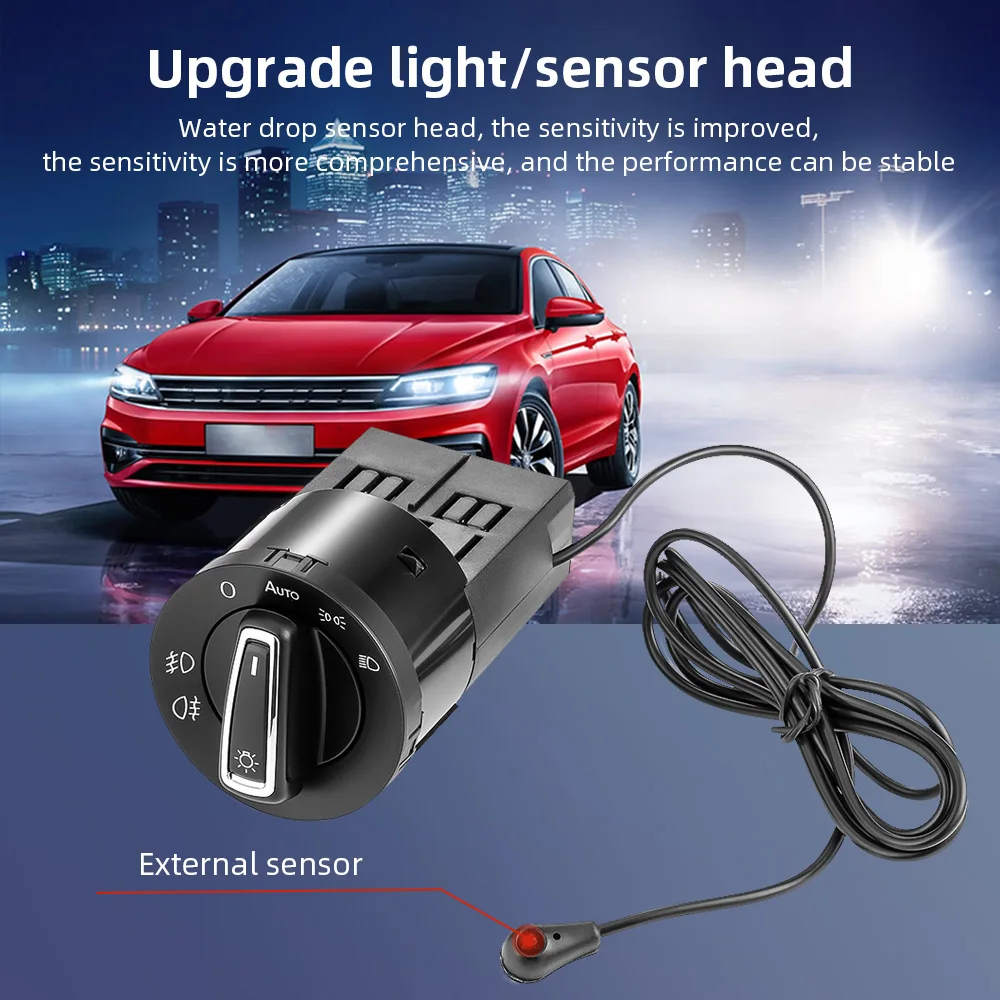 AUTO Headlight for golf mk4 mk5 light Switch Light Sensor Module For  Volkswagen Golf Mk4 Passat Polo Bora Tiguan Touran