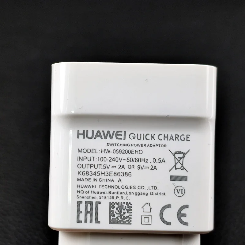 huawei honor 9X зарядное устройство адаптер 18 Вт qc 2,0 Быстрая зарядка usb type c кабель для P30/p20 Lite nova 4 3 3e p9 Y9 Prime