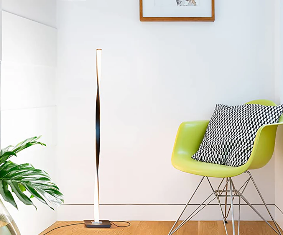 Conduziu a Lâmpada de Assoalho Luzes do Quarto Nordic Decoração Casa Cabeceira Leitura Suporte Luzes Sala Estar Interior pé Rgb 10 Nordic rgb conduziu a lâmpada de assoalho