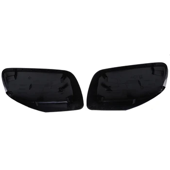 

POSSBAY Left / Right Side Mirror Cap Covers Rear View Mirror Frame Set For BMW E60 E61 E63 E64 2003-2010 Auto Side Replacement