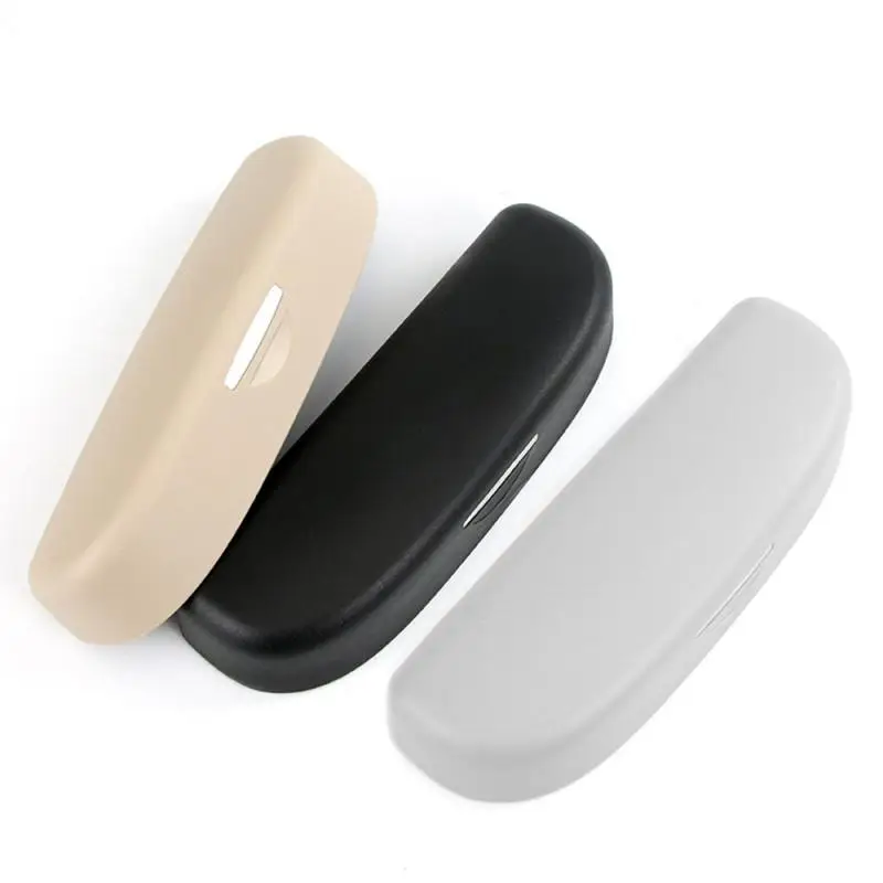 Car accessories Universal Car Glasses Storage Box Case Holder Car Sunglasses Box Car Sunglasses Visor Clip Storage Car styling