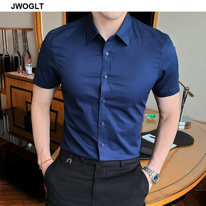 Hombre Ropa de Camisas de Camisas de vestir Camisa ajustada New Look de Algodón de color Azul para hombre 