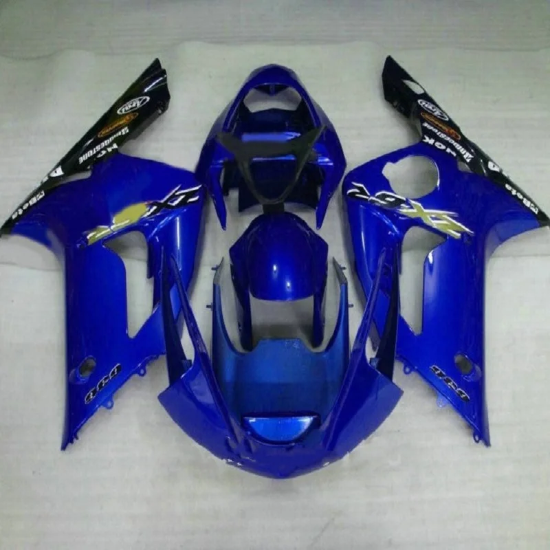 Fairing For KAWASAKI NINJA ZX6R 03 04 all blue ZX 6R 636 ZX636 ZX-6R Hot BLACK 6 R 03-04 2003 2004 | Автомобили и мотоциклы