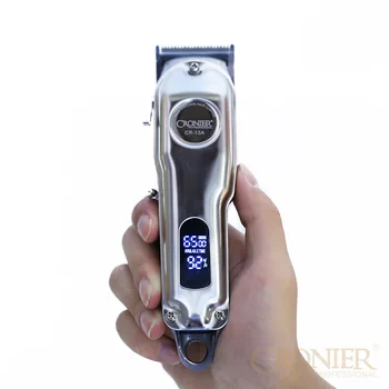 

Professional Electric Hair Clipper LCD Display Rechargeable Hair Trimmer For Men Beard Shaver Barber Hair Cutting Machine