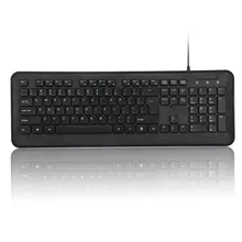 Проводная клавиатура 104 клавиш, мышь, набор оптических 2400 dpi, кабель 1,5 м, usb зарядка, эргономика, Plug and Play, черный