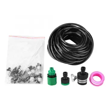 

10M DIY Micro Drip Irrigation System Auto Plant Self Watering Garden Hose Kits led for plants