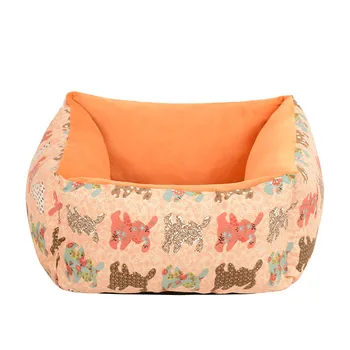 

Cat Nest Printed Cat's Nest Four Seasons Dog Kennel Cat's Nest with Non Slip Bottom Cat Goods Pet Nest Small Animal Litter