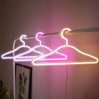 

LED Neon Light Hanger USB Neon Sign Light for Store Room Home Party Wedding Decoration Christmas Gift Led Neon Table Lamp Decor