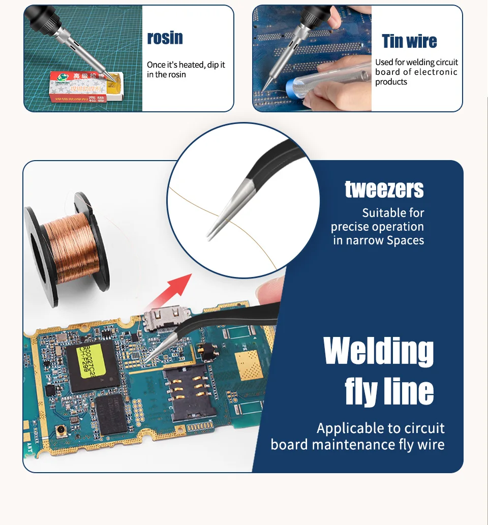 ANENG SL102 Electric Soldering Iron US/EU Plug Adjustable Temperature 220V Digital Display Welding Tool Portable Electrocautery hot stapler plastic repair