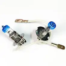 2 шт. DC 24 в 100 Вт H3 Высокая мощность Грузовик Фара автобуса дальнего света Автомобильные фары лампы авто противотуманные лампочки 4300 К Ксеноновые желтые