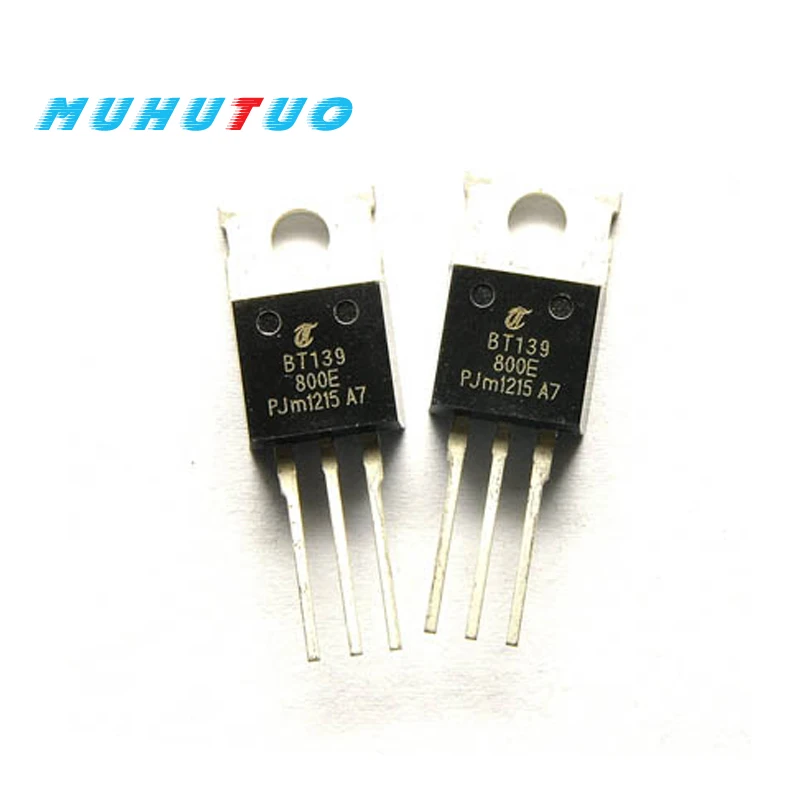 

10PCS Domestic BT139-800E TO-220 two-way thyristor 16A 800V direct plug