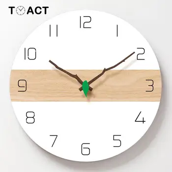 

Nordic Wall Clock Modern Design Living Room Decoration Silent Quartz Circular 3D Clock Wall Nordic Decorative reloj de pared