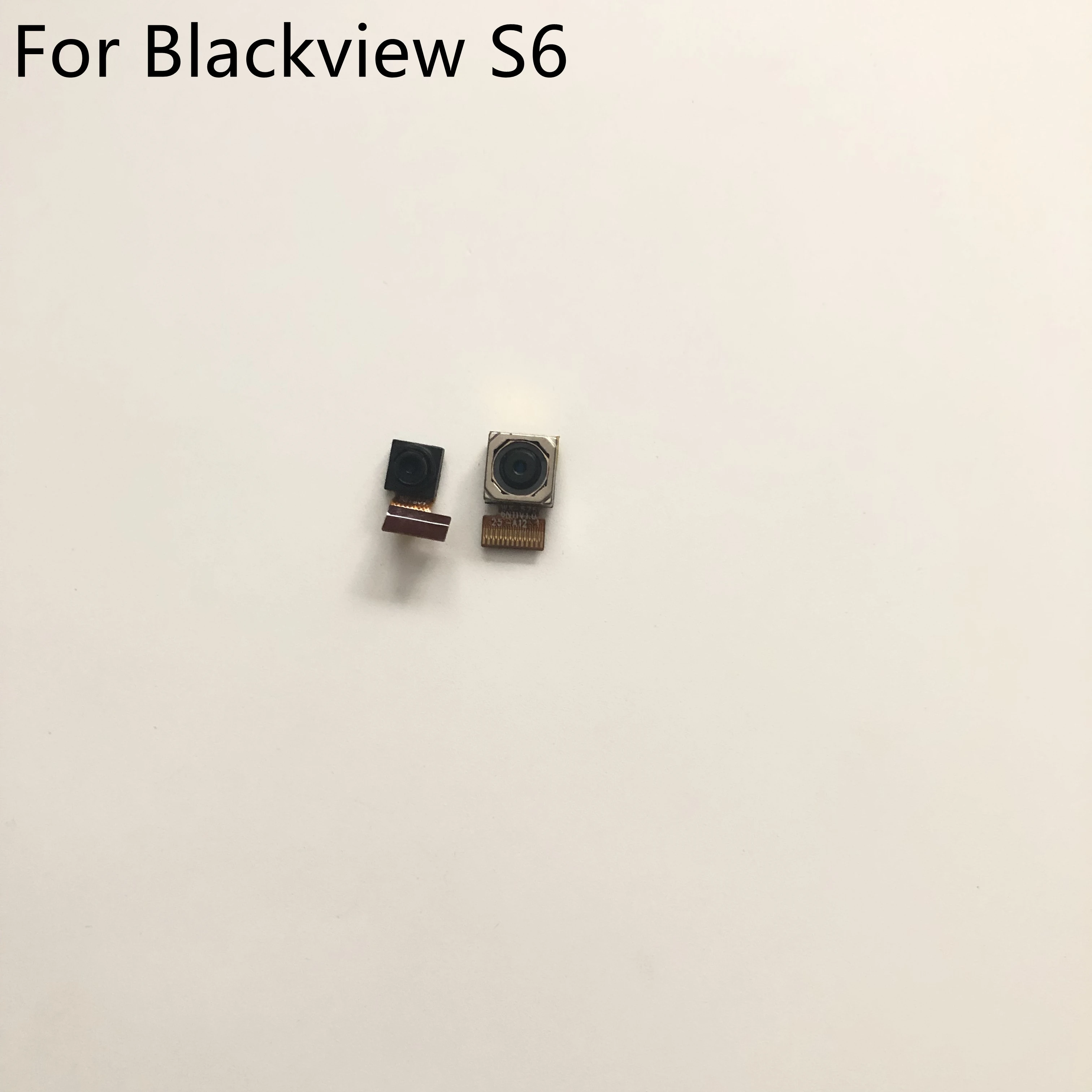 

Blackview S6 Used Back Camera Rear Camera 8.0+0.3MP Module For Blackview S6 MT6737VWH Quad Core 5.7 Inch 1440x720 Smartphone