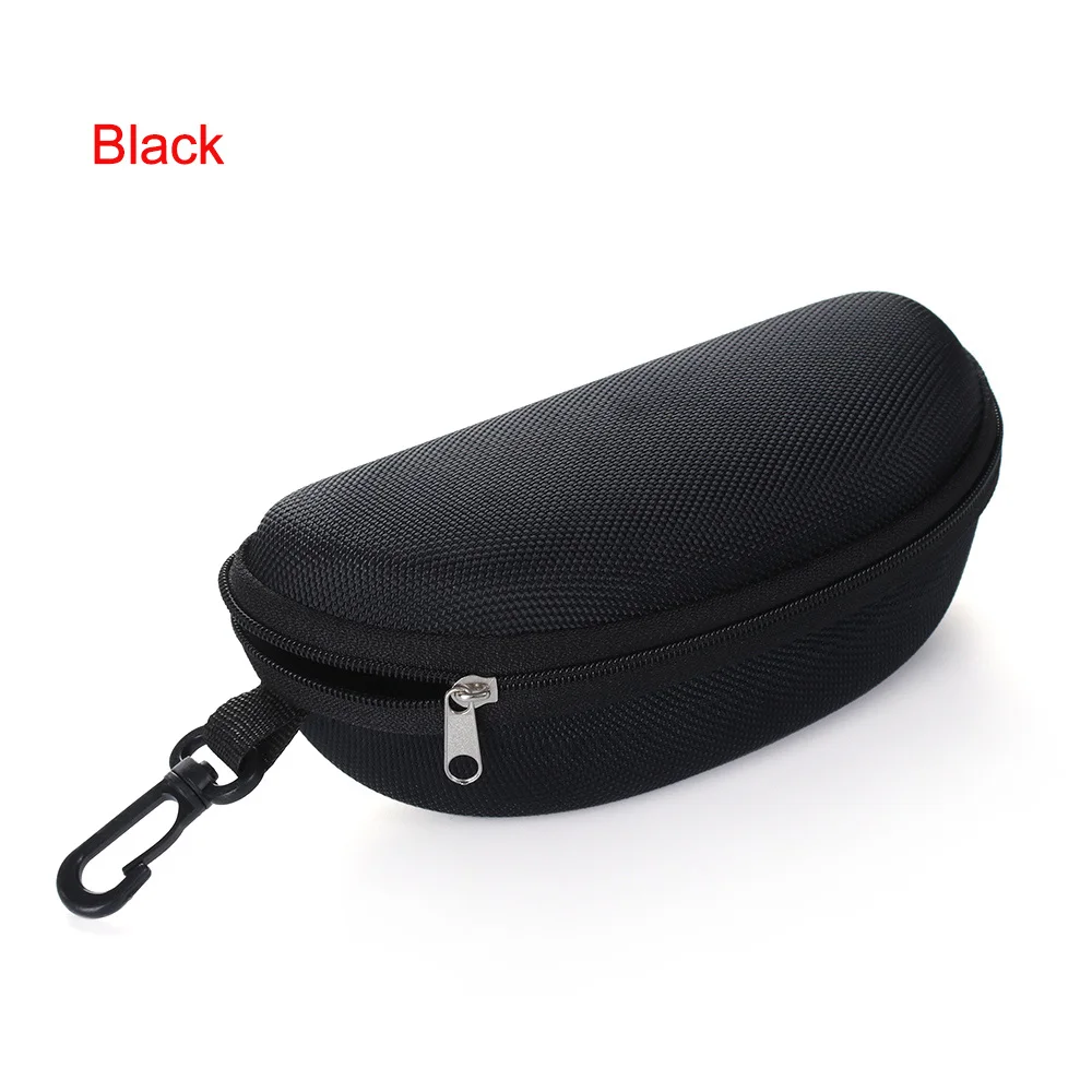 Жесткий защитный чехол EVA для очков в форме футляра, черный/белый Футляр для путешествий, офиса, очков, солнцезащитных очков, чехол для чтения - Цвет: black 2