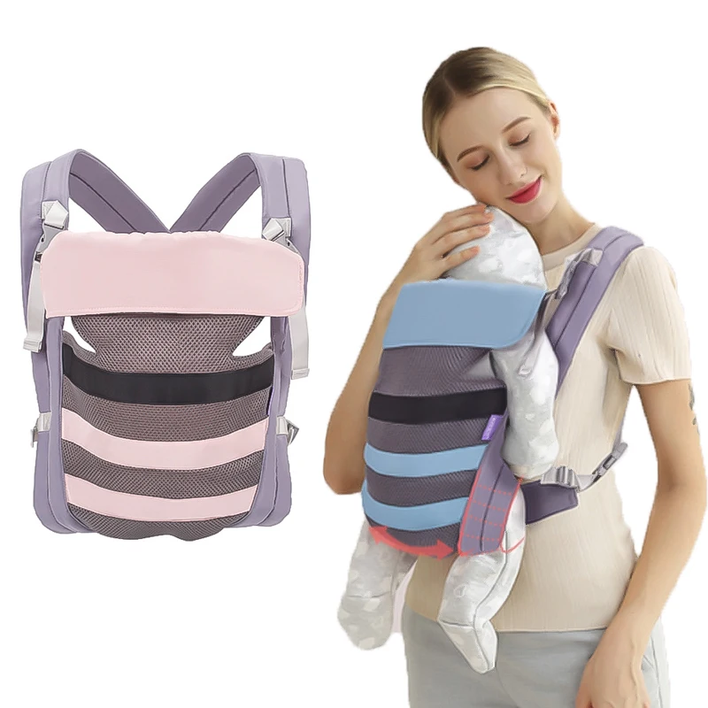 

Spine Support Design Baby Sling New Brand Organic Cotton /Top Toddler Wrap Rider Baby Backpack/high Grade Baby Suspenders 3-36M