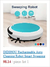 DIDIHOU робот-пылесос и влажная Швабра одновременно для твердых авто пыли и подметания 100 минут перед автоматической зарядкой