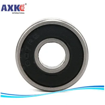 1pcs) High quality deep groove ball bearing double rubber sealing cover 607-2RS 7*19*6 mm