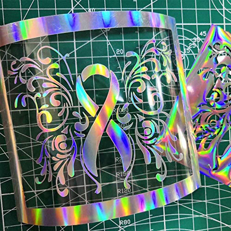 XFX HTV 1 Sheet 25x30.5cm Holographic Laser Heat Transfer Vinyl for T Shirts  DIY Cricut Heat Transfer Stickers Decorative Film