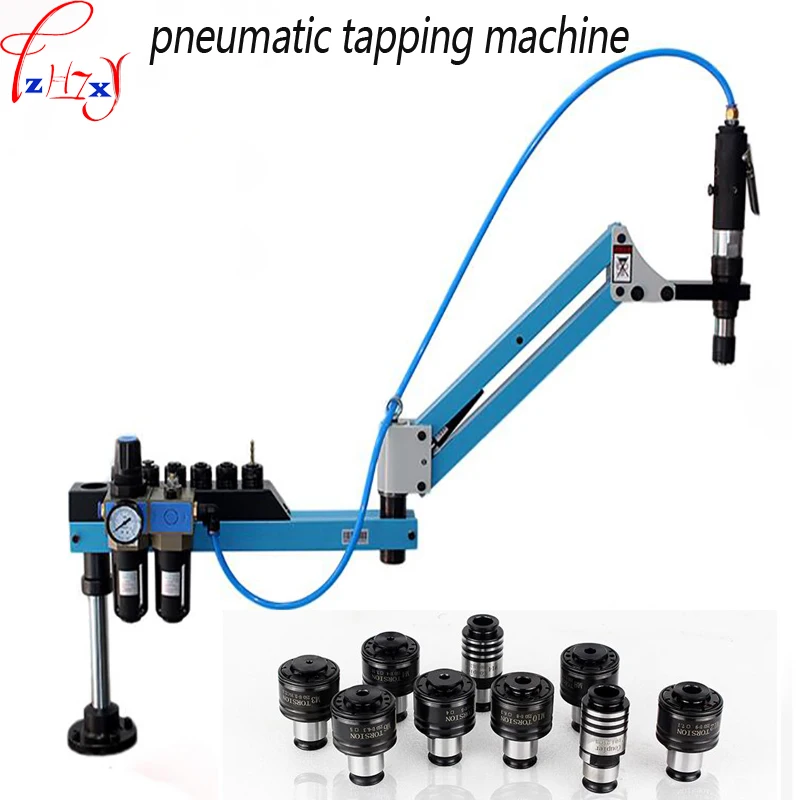 US $501.07 1PC M3M12 Pneumatic Tapping Machine Tapping Capacity Pneumatic Tapper Tool Universal Wire Air Tapping Drilling Machine 220V