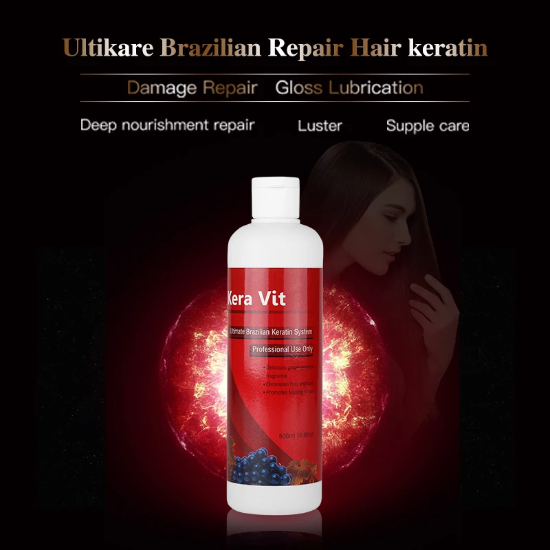 High Quality 500ml Brazilian Keratin Treatment Straightening Hair 12% Formalin Care Repair Resistant Curly and Moisturizing Hair High Quality 500ml Brazilian Keratin Treatment Straightening Hair 12% Formalin Care Repair Resistant Curly and Moisturizing Hair