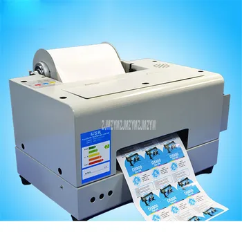 Billige A4 Größe Farbe Inkjet Druck Maschine Waschen/Selbst-adhesive Label Klebstoff Aufkleber Automatische Farbe Inkjet Drucker VNC-AL1414