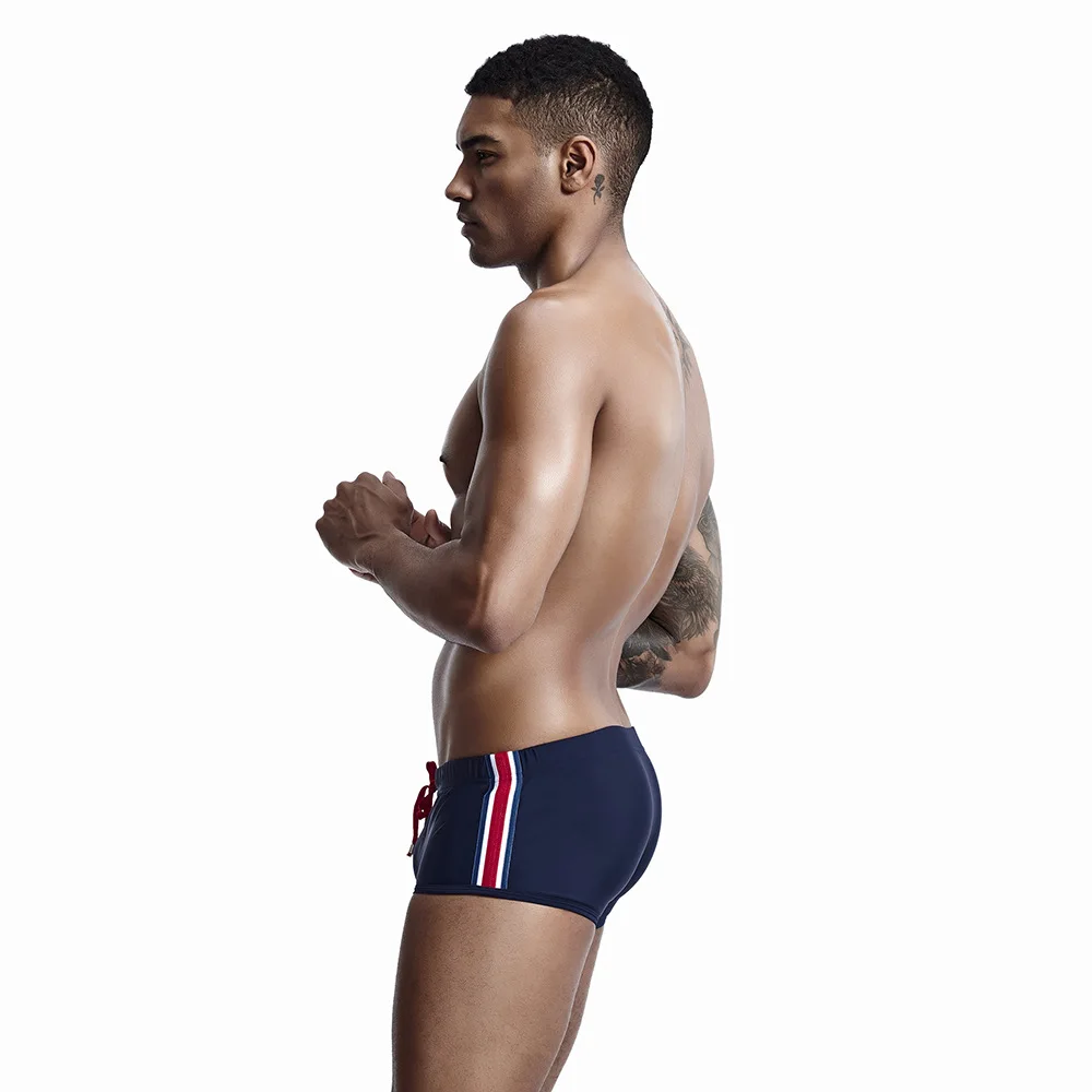 

New Style Sexy Low Waist Men's AussieBum Fashion Solid Color Swimming Trunks MEN'S Swimsuit