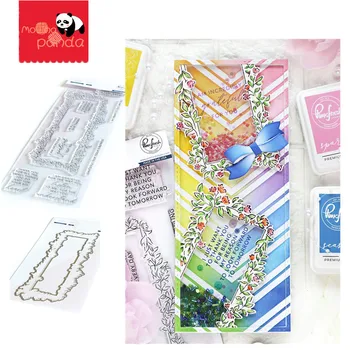 

wreath Metal Cutting Dies and Stamps for DIY Scrapbook Handmade Paper Craft Creative Stamps and Dies Paper Cut Template