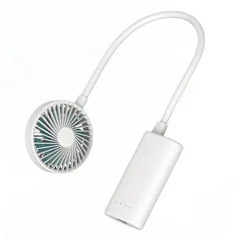 

Hot Fan Neck Fan Neckband With Rechargeable Battery Small Desk Fans Handheld Air Cooler Conditioner For Room