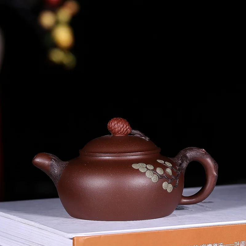 

2591 Teapot Yixing Masters Yixing Clay Teapot Eggshell Yixing Clay Teapot Outsole Songyun 250 Ml Vintage Special Offer