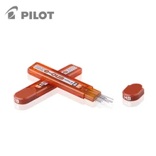 Механические карандаши с 1 трубкой, свинцовые стержни, класс 2B, HB, PL-5ENO, ширина 0,5 мм, не легко сломать, гладкое письмо