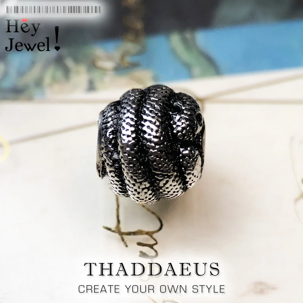 Бусины в виде змеи серебряные бусины Подходит браслет ожерелье из Европы ювелирные изделия на подарок