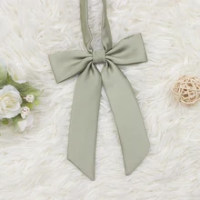 Японский Shao Guang девушка поддерживающий галстук красный матча сплошной цвет регулируемый sen галстук