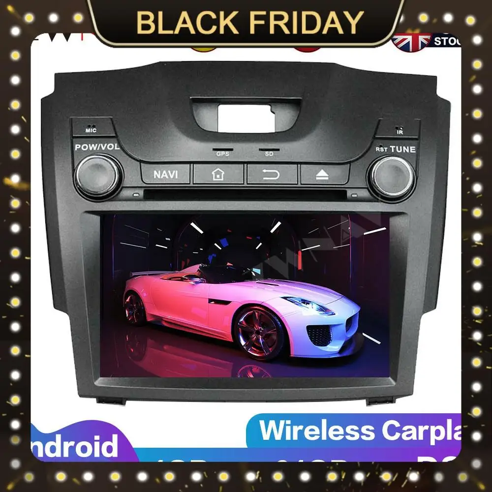 

Carplay Android 10.0 Screen Car Multimedia DVD Player for Chevrolet S10 2013-2017 GPS Navi Car Auto Radio Audio Stereo Head Unit