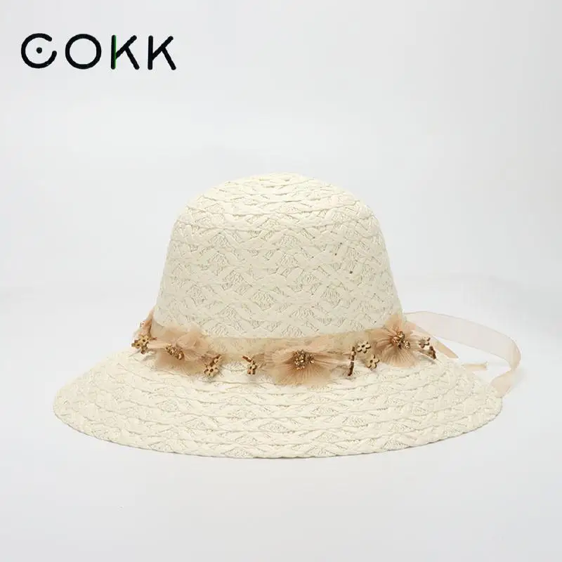 COKK Summer Hats For Women Flower 
