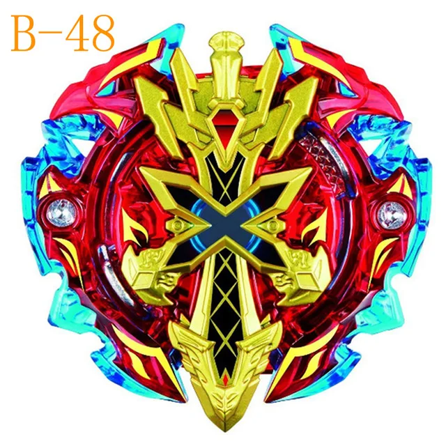 Beyblade Burst B-110 B-106 B-105 B-104 B-103 металл fusion волчок, бейблэйд взрыв ремень пусковое устройство малыш лезвие звуковая игрушка B128 B127 B125 - Цвет: B48
