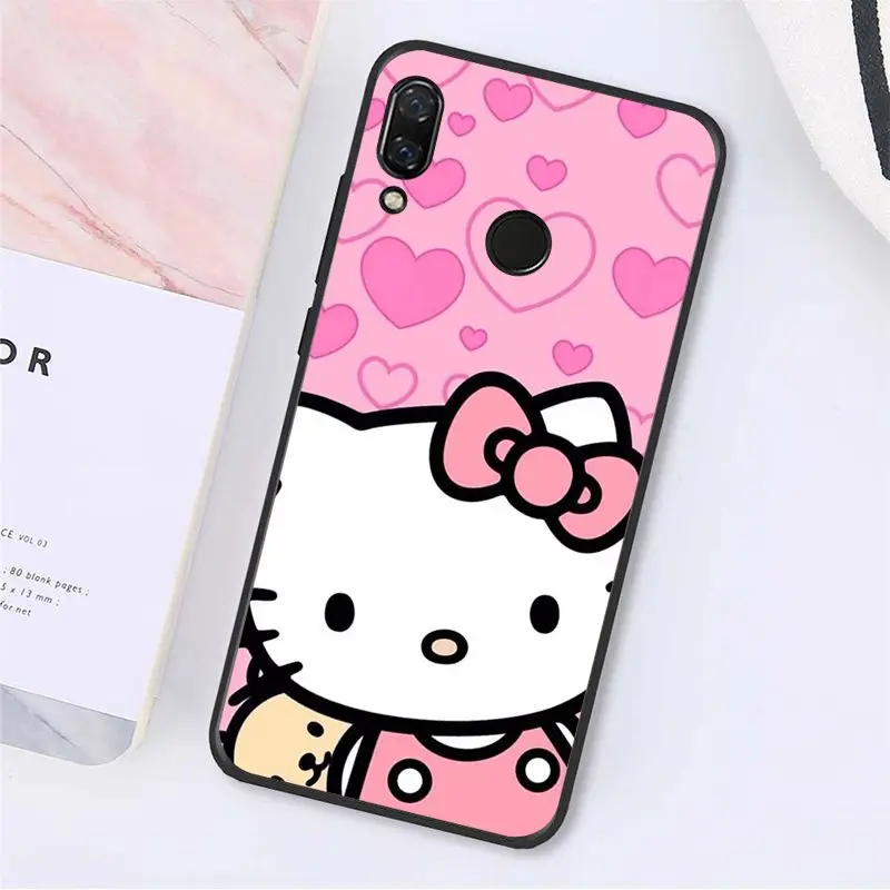 Yinuoda милый Kawaii hello kitty чехол для телефона для Xiaomi Redmi Note 7 5 4 Redmi 5plus 6A Note4 4X A2 A2lite - Цвет: A7