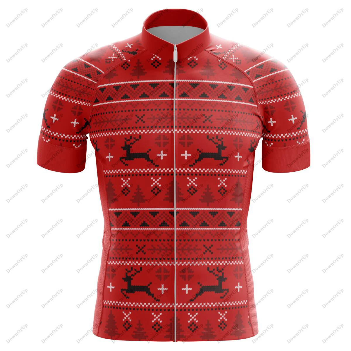 Christmas Men's Cycling Jersey Breathable Quick-Drying