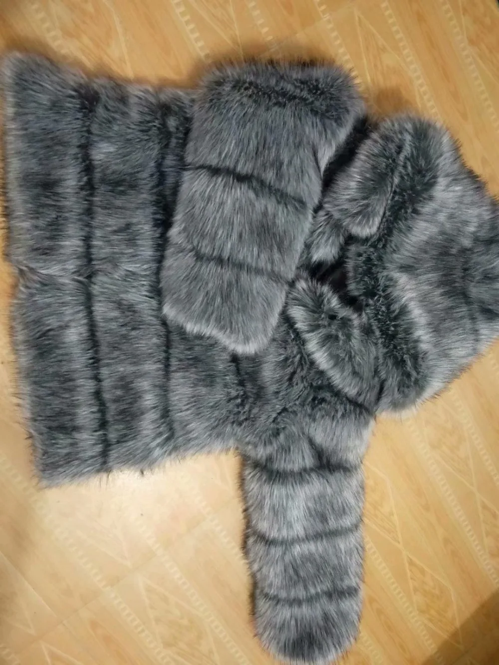 Модное пальто с искусственным лисьим мехом, полностью свободное, теплое, из искусственного меха, Сексуальное Женское пальто знаменитостей, сексуальное женское длинное пальто с лисьим мехом