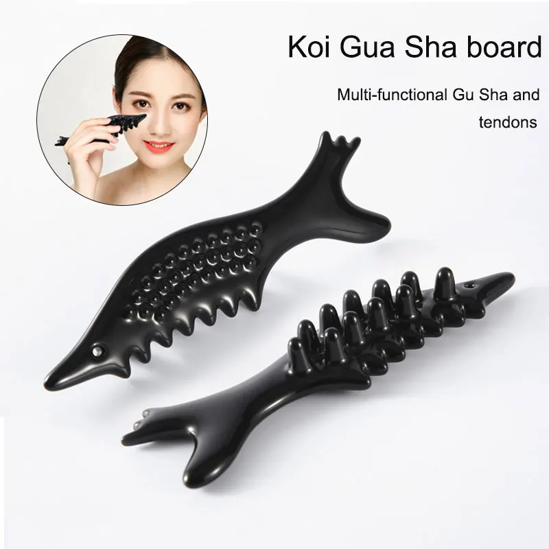 NeckGuaShaMassagerHeadFaceScratcherBodyTreatmentMassageTool