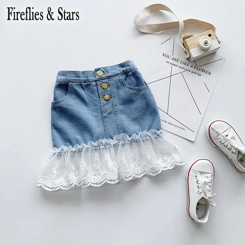 baby denim skirt