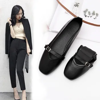 

2019 Summer women flats sneakers ballet flats oxfords shoes women slip on loafers white cutout comfort flat boat shoes
