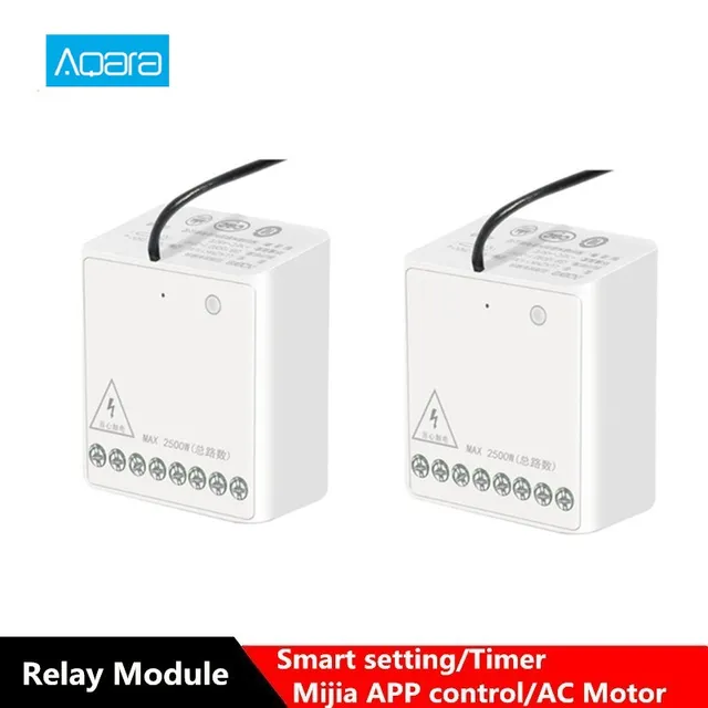 $19.43 Aqara Two-way Module Smart Setting Timer APP Control One Control Multiple Device For Mijia APP & Home Kit Control Module