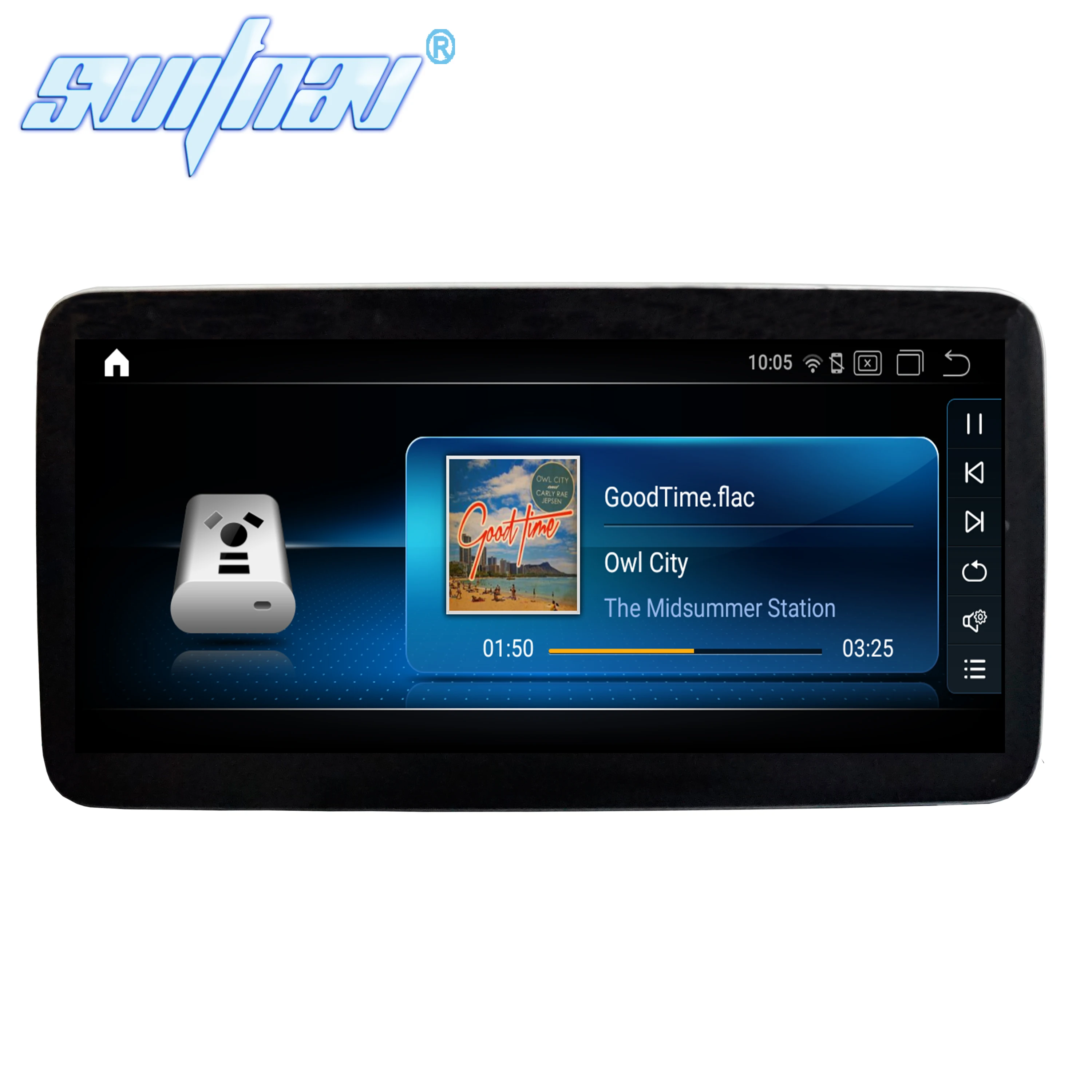 Clearance SWITNAV 4GB+64GB Qualcomm  Android 9.0 CAR DVD Player For benz  GLA CLA  A  Class  W176  A160 car multimedia  car audio gps 4G 3