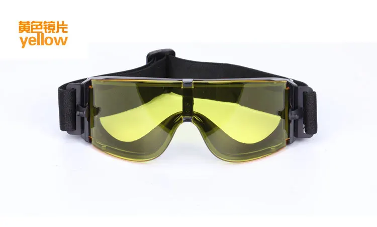 Outdoor Tactical X800 Goggles Men's Cycling Windproof Anti-fog Glasses Impact Resistance Counter Strike Cosplay Goggles