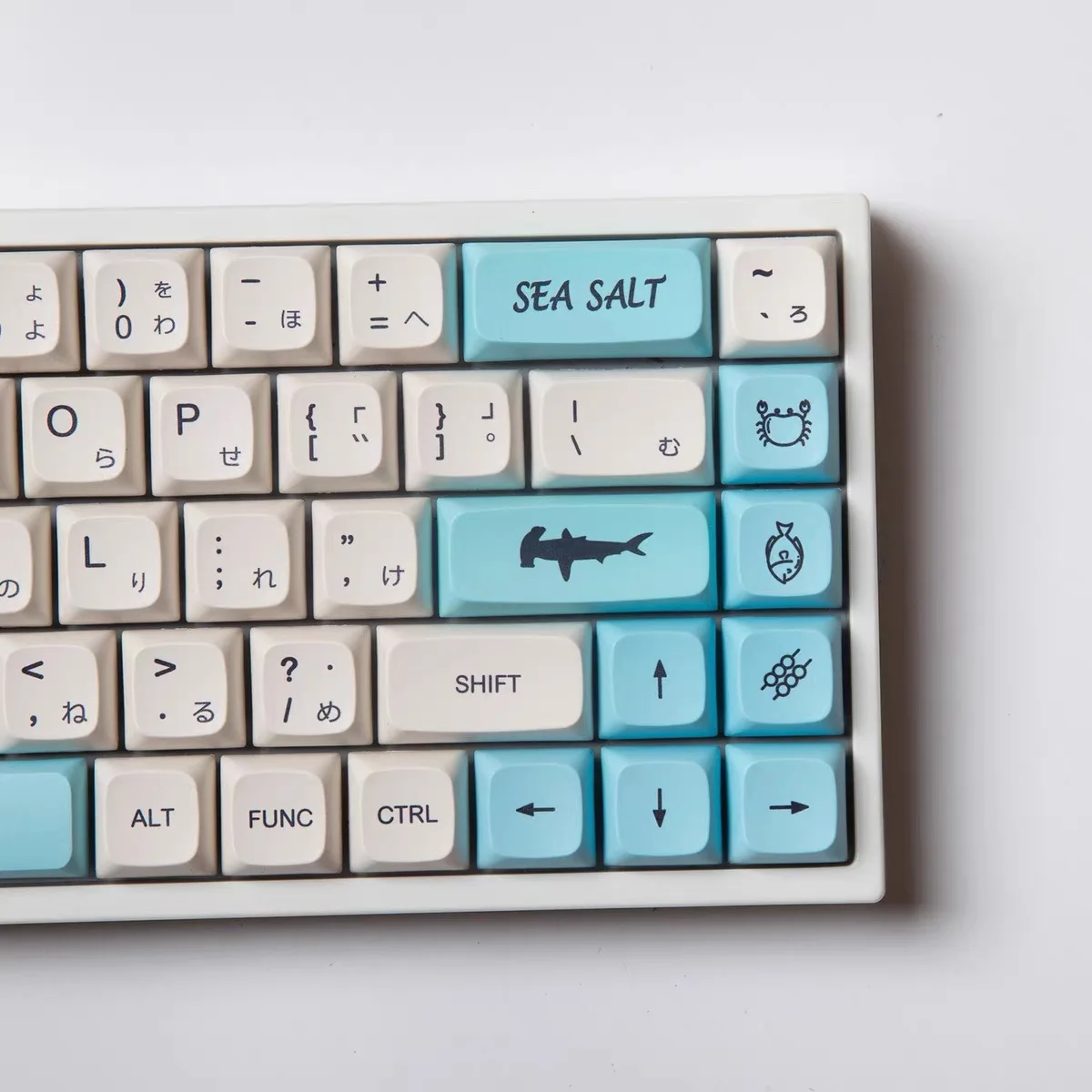 138 Keys PBT Keycap XDA Profile DYE-SUB Personalized Sea Salt Keycaps For Mechanical Keyboard GMMK Pro 61 64 84 108 Layout