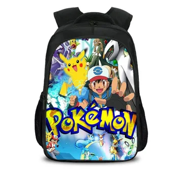 

Pokemon Children's School Backpacks for Girls 3-6 Year Old Kids Cartoon School Bags Waterproof Mochila Escolar