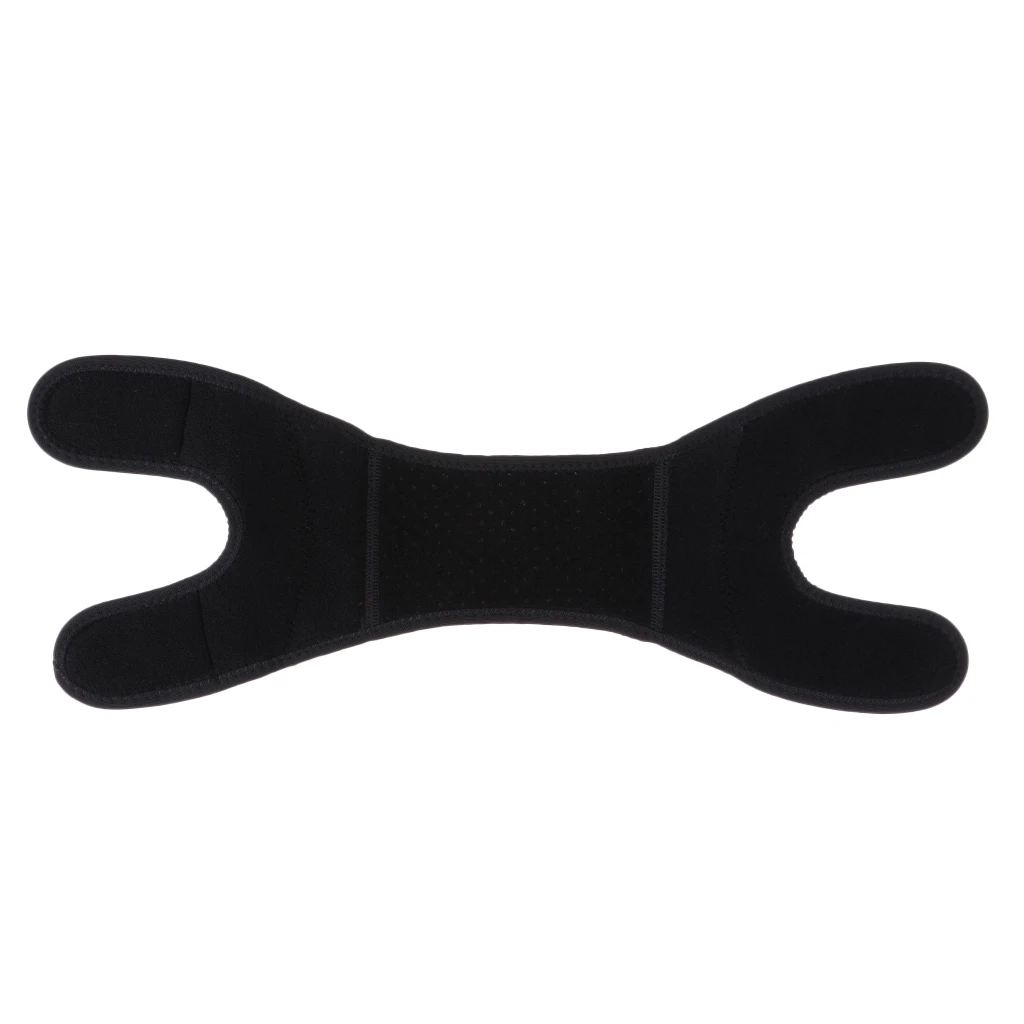 1 Pair Bicycle Ankle Leg Strap With Sports Knee Pad Brace Protector Black Men Women Outdoor Cycling Equipment
