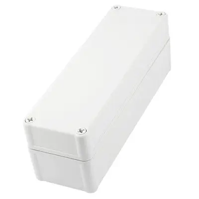 

250mm x 80mm x 85mm Waterproof Plastic Junction Box Power Protection Case